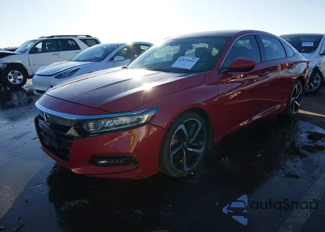 2018 Honda Accord Sport from USA, damaged, VIN 1HGCV1F36JA236249